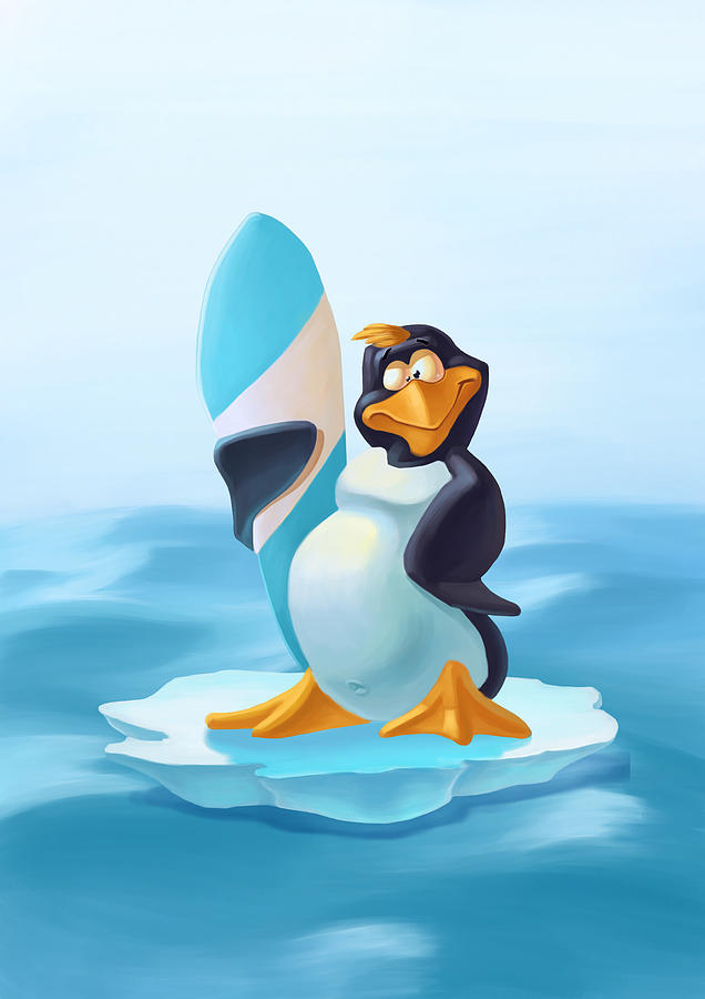 https://images.fineartamerica.com/images/artworkimages/mediumlarge/1/cute-penguin-with-surf-board-adi-daniel-antone.jpg