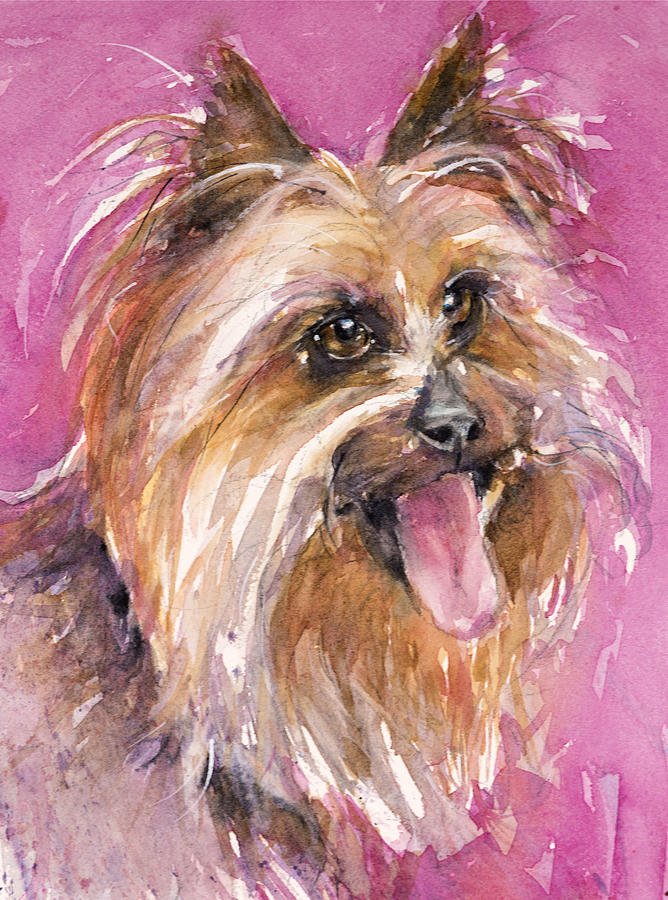 Cutie Pie Painting by Judith Levins