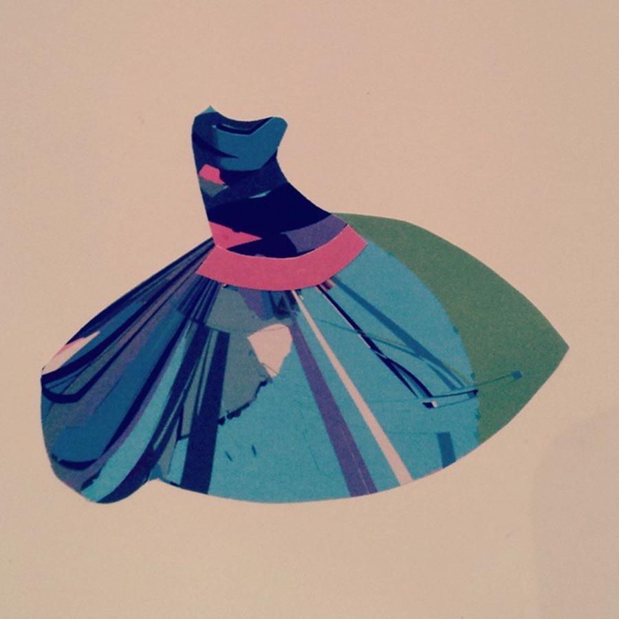 Pattern Photograph - Cutout Abstract Dress

#origami by Julie Featherstone