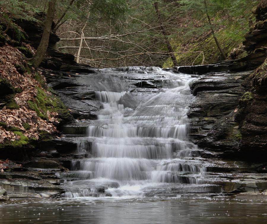 Cuyahoga Valley Hidden Waterfall Photograph by Dan Sproul