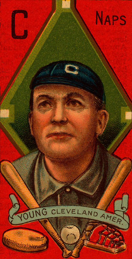Cy Young, Cleveland Painting by Vintage Pix