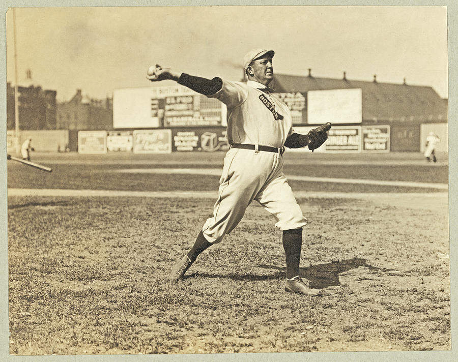 Cy Young July 23rd 1908 Photograph by Nautical Chartworks