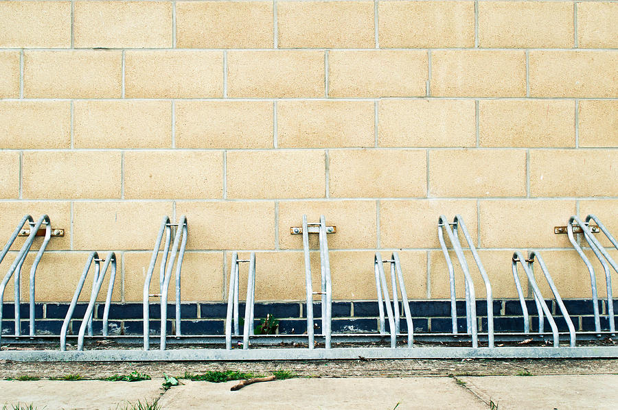 Abstract Photograph - Cycle racks by Tom Gowanlock