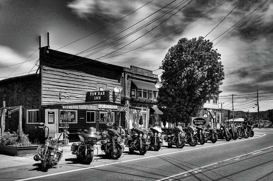 Cycles in Old Forge Photograph by David Patterson