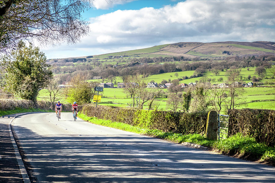 Cycling in Lancashire Photograph by W Chris Fooshee