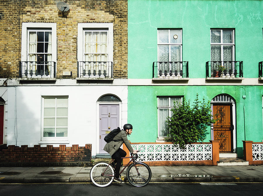 Cycling In London Photograph
