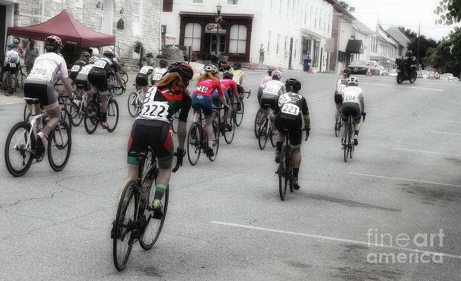 Cycling Photograph - Cycling Red by Steven Digman Cycling Photograph - Cycling Red by Steven Digman
