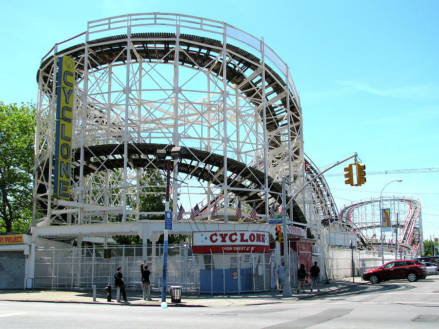 Cyclone-Coney Island Photograph by Marvin Blatt - Fine Art America