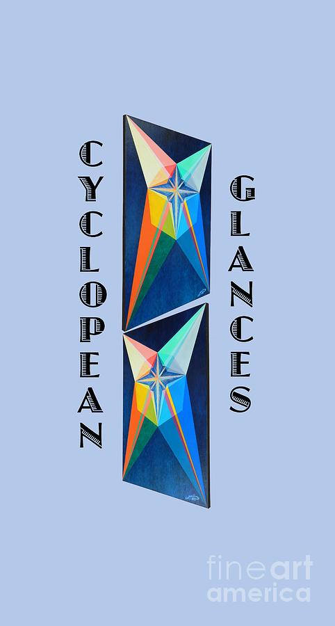 Cyclopean Glances Star Painting by Michael Bellon