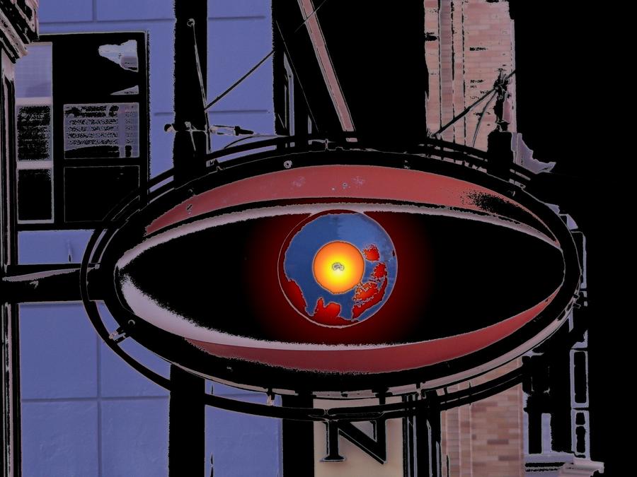 Seattle Digital Art - Cyclops by Tim Allen
