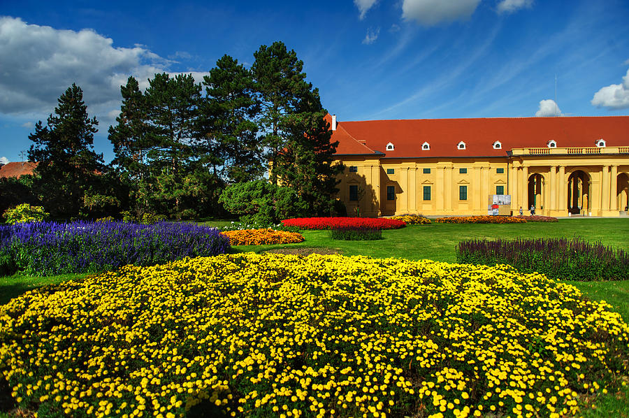 Czech Castle Lednice Photograph by Jenny Rainbow