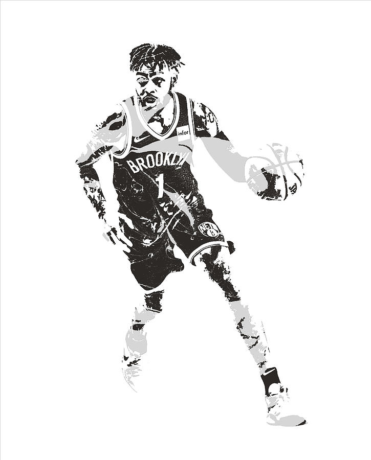 Brooklyn Nets - D'Angelo Russell Poster Clip Bundle 