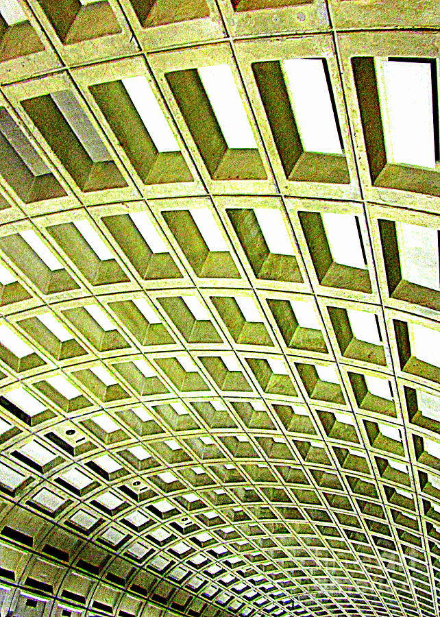 D C Metro 1 Photograph by Randall Weidner