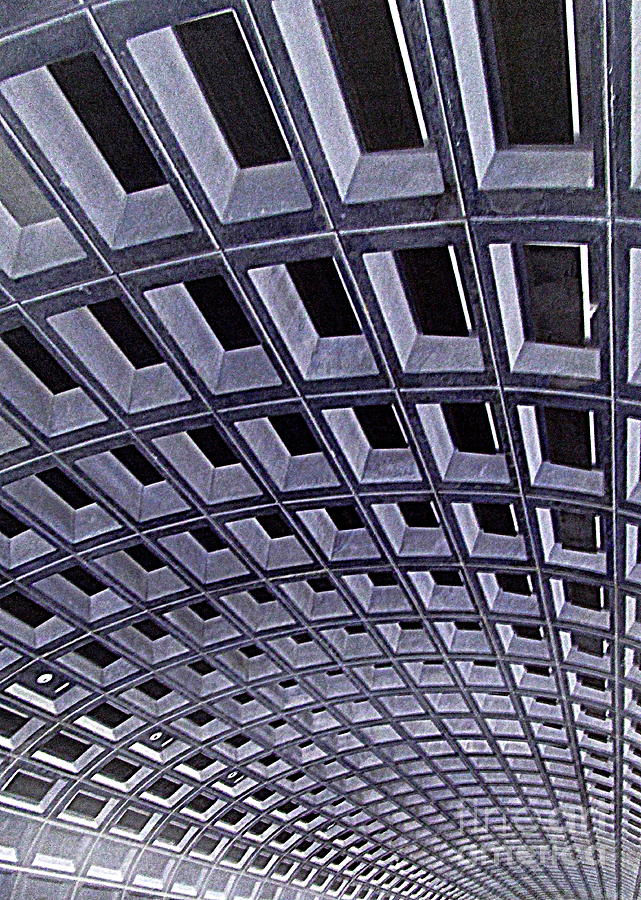 D C Metro 7 Photograph by Randall Weidner
