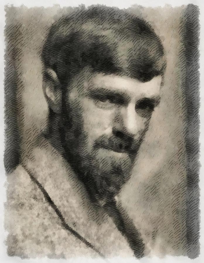 D. H. Lawrence, Author Painting