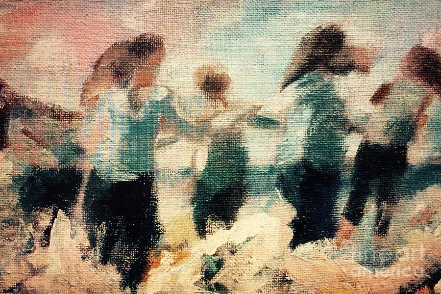 Dance of the Sea Painting by Nelya Pinchuk