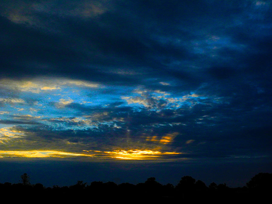 D Sunset Photograph by Mark Blauhoefer