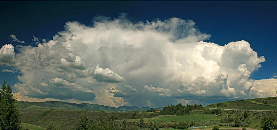 D07930 Panorama of Clouds over Idaho Photograph by Ed Cooper Photography