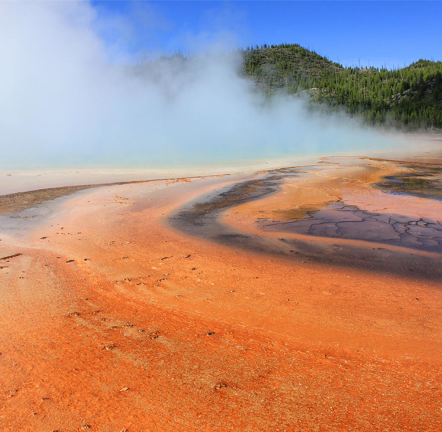 D09132 Colorful Grand Prismatic Spring Photograph by Ed Cooper Photography