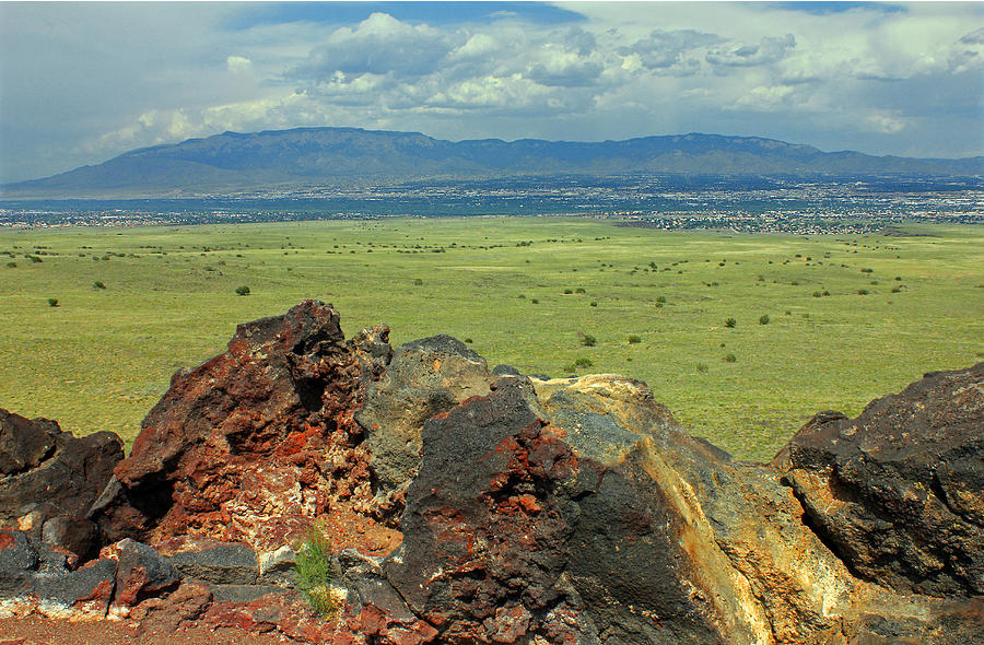D14577 View from top of JA Volcano Photograph by Ed Cooper Photography