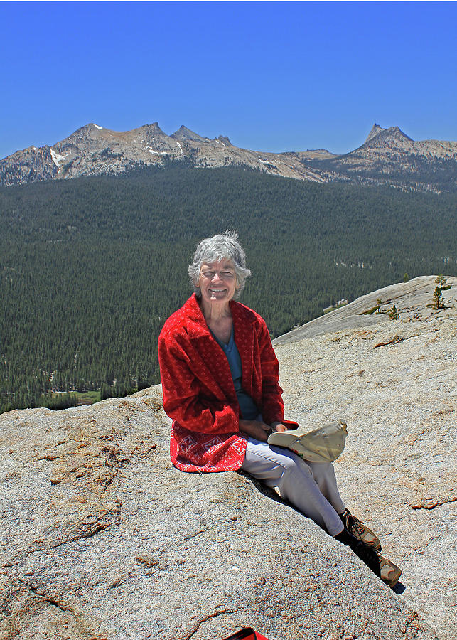D6M6524 Debby Cooper on Lembert Dome Photograph by Ed Cooper Photography