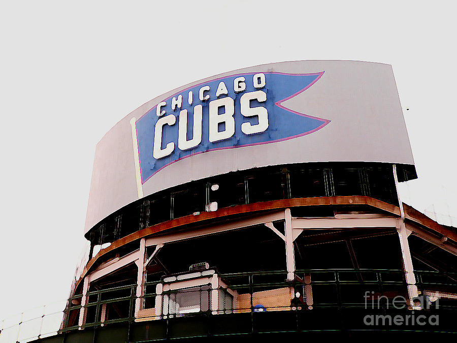 Chicago Cubs Photograph - Da Cubs by David Bearden