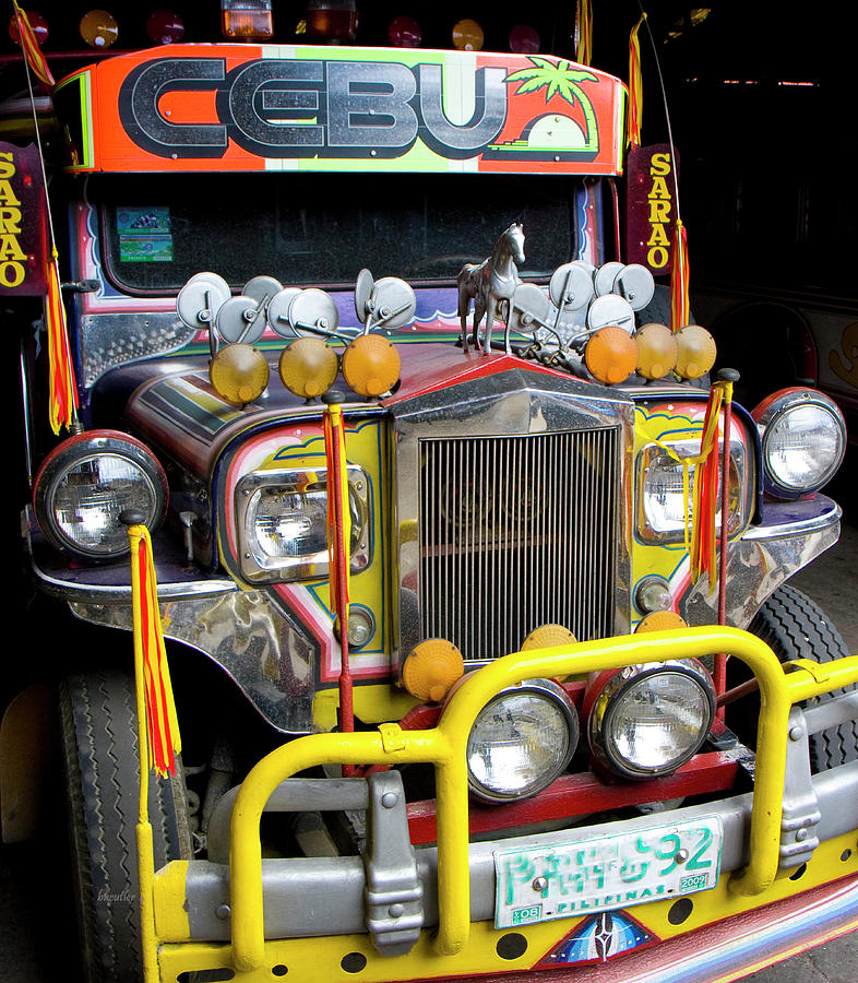 Philippines Photograph - Da Jeepney by Betsy Knapp