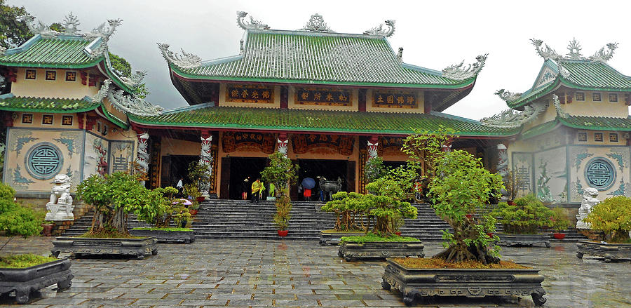 Da Nang Temples 1 Photograph by Ron Kandt