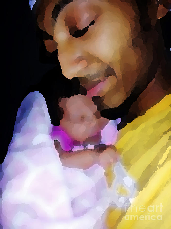 Daddys Baby Girl Digital Art
