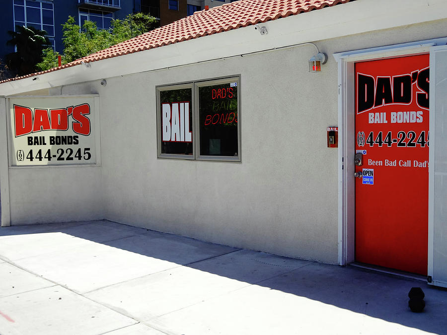 Dads Bail Bonds Photograph by Bruce IORIO