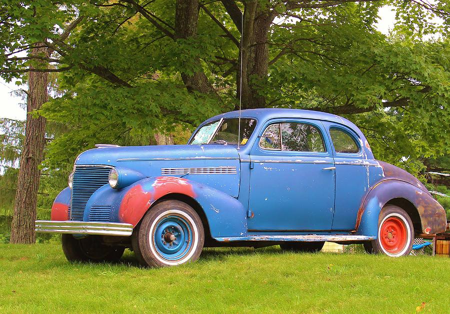 Dad's Old Car Photograph by Vickie Teter - Fine Art America
