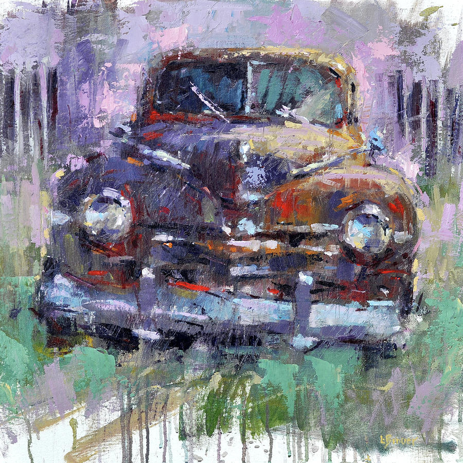 Dad's Ride Painting by Lon Brauer - Fine Art America