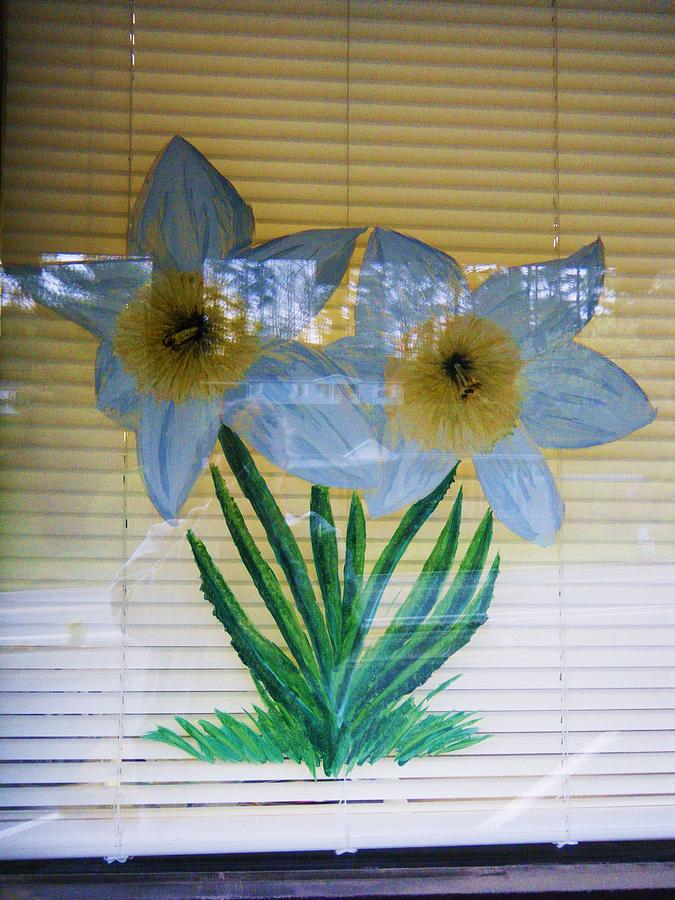 Daffodils Painting by Scarlett Royale