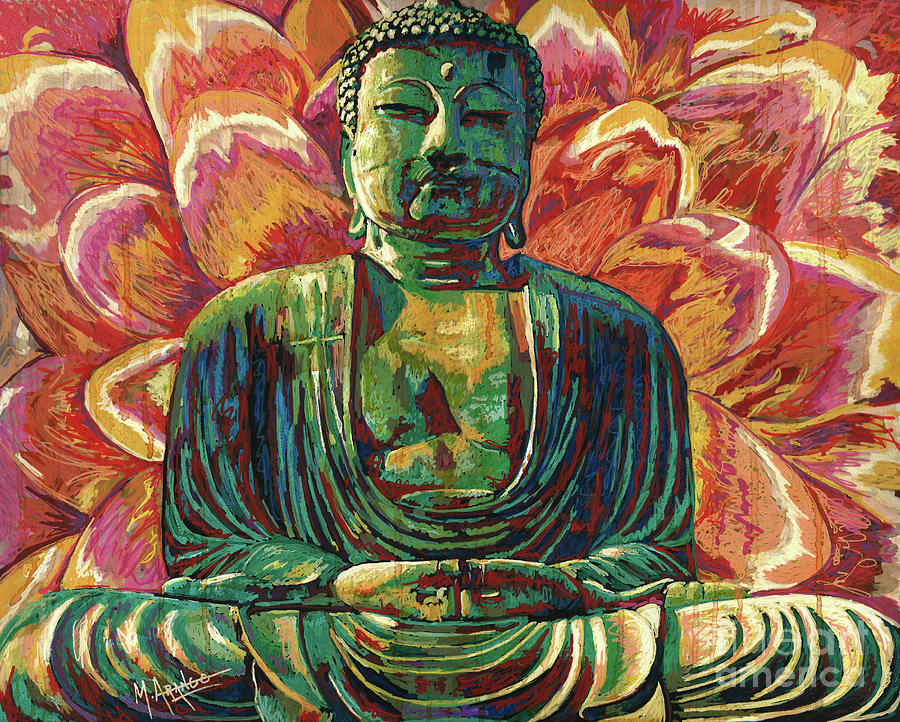 Daibutsu Buddha Photograph by Maria Arango