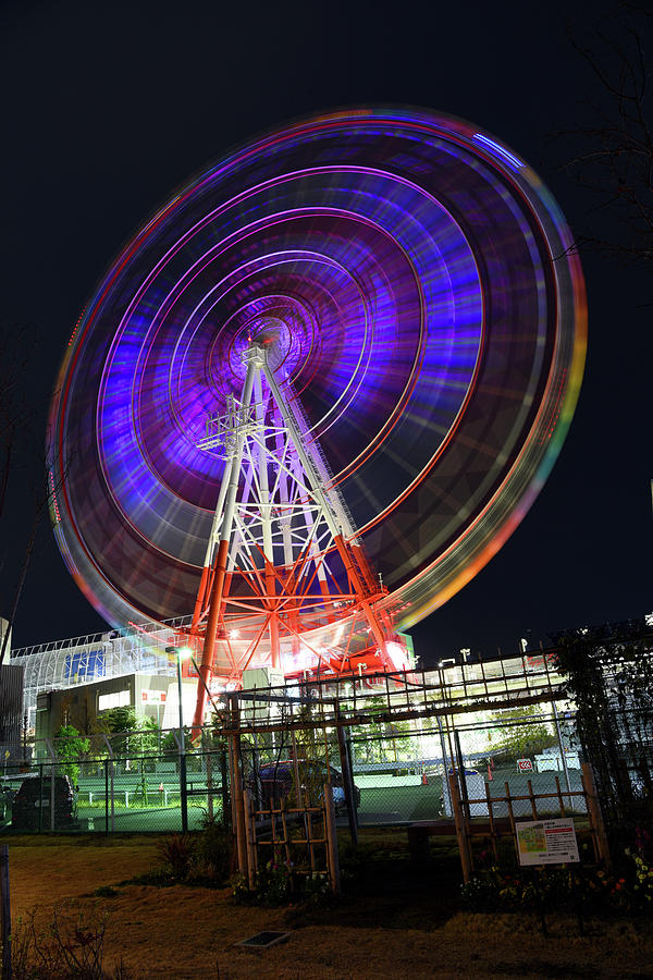 Daikanransha Ferris wheel in Odaiba Tokyo Japan 3 Photograph by Ron ...