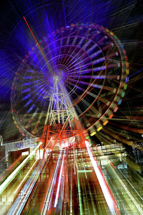 Daikanransha Ferris wheel in Odaiba Tokyo Japan 4 Photograph by Ron ...