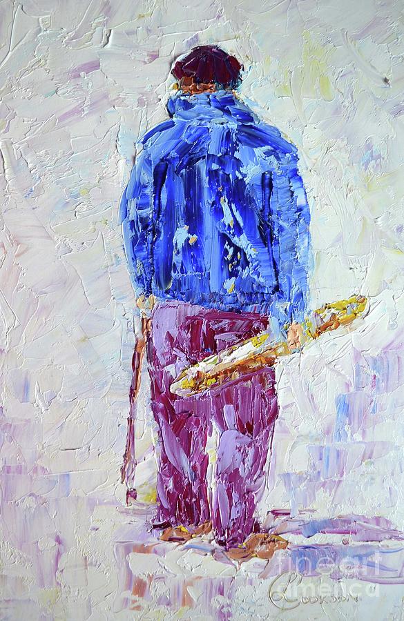 Bread Painting - Daily Baguette by Lynda Cookson