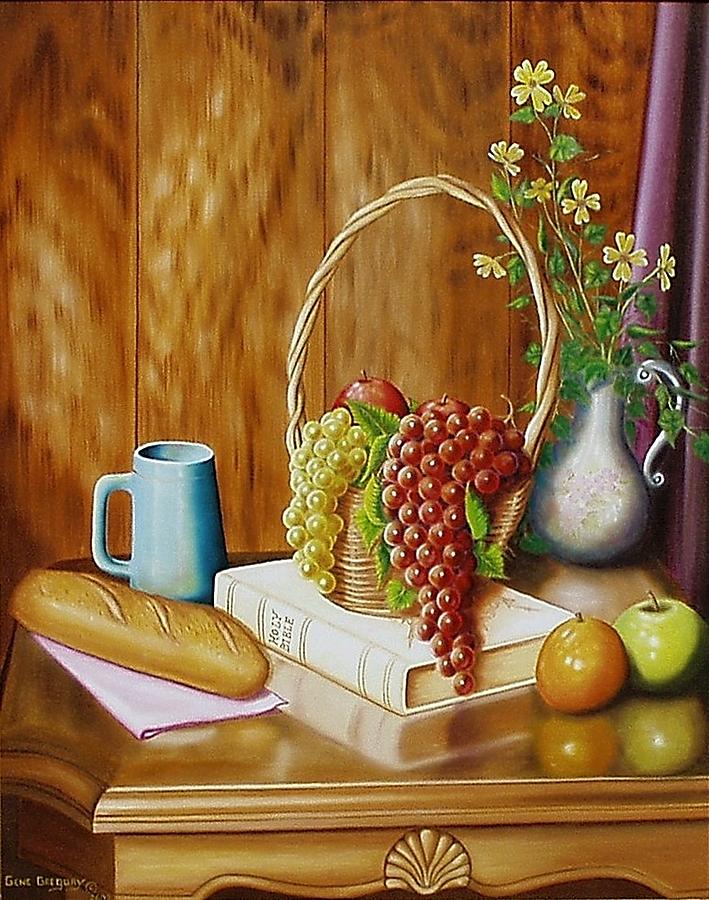 Daily bread Painting by Gene Gregory
