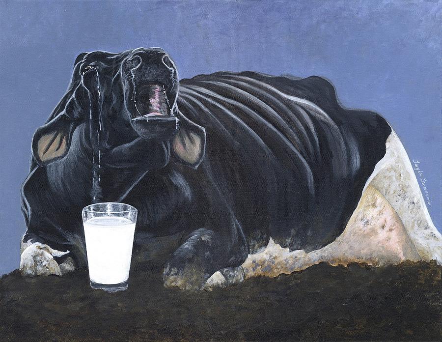 Dairy is a Mothers Tears Painting by Twyla Francois