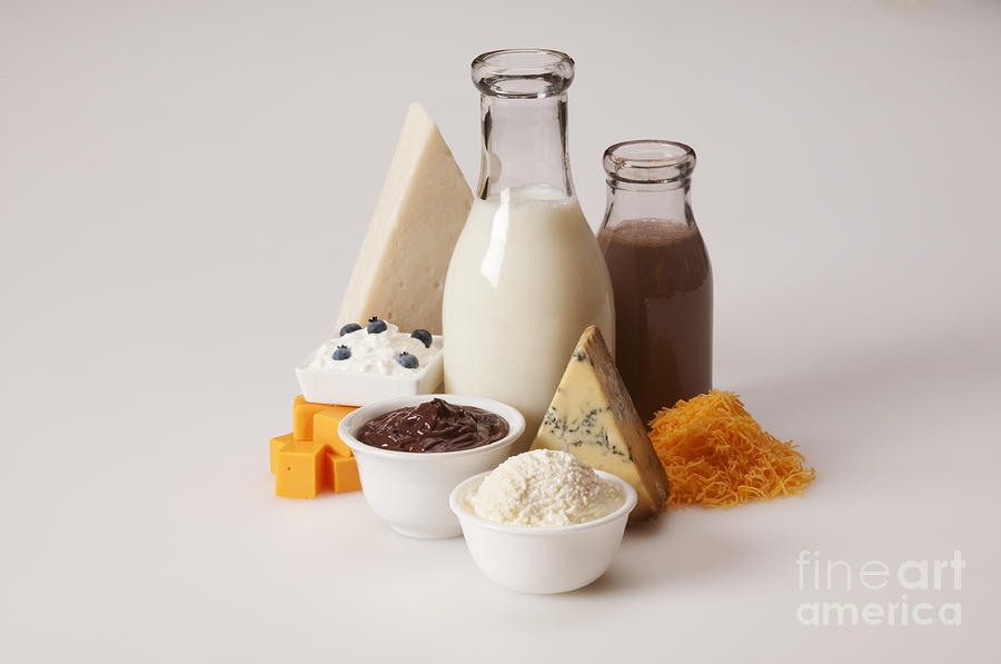 Dairy Products Photograph by George Mattei