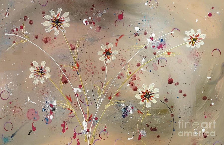 Daisied and Confused Painting by Cheryle Gannaway