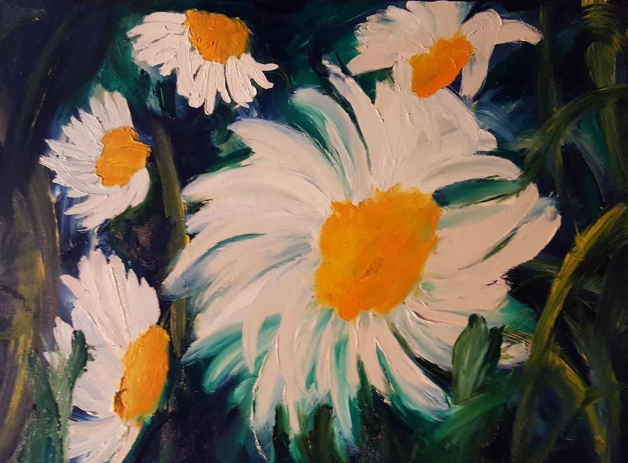 Daisies                           33 Painting by Cheryl Nancy Ann Gordon
