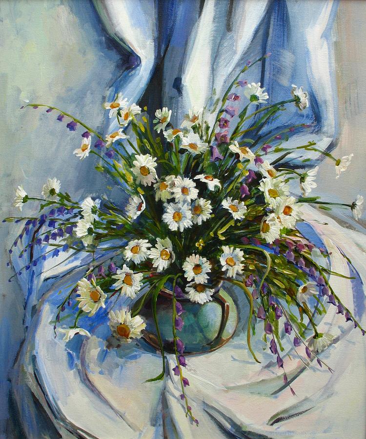 Daisy Painting - Daisies by Tigran Ghulyan