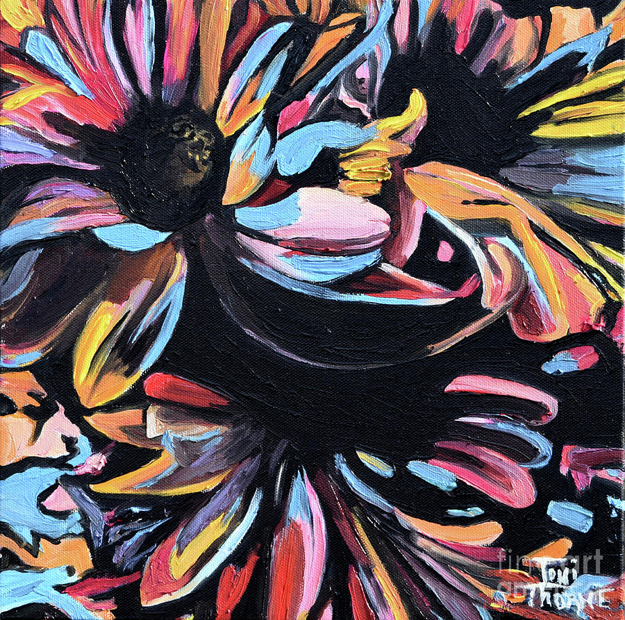 Daisies Painting by Toni Thorne