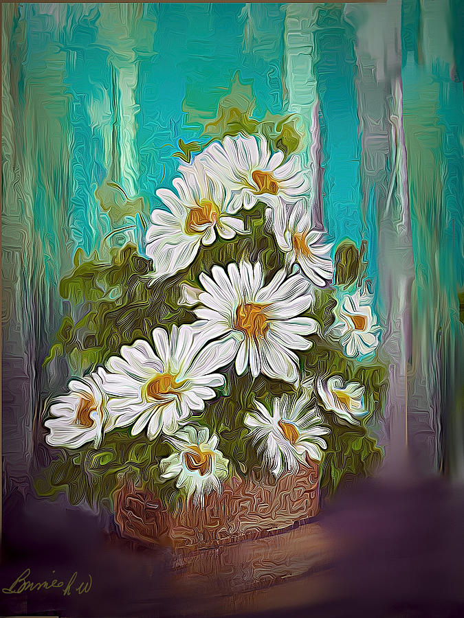 Daisy Daisy Digital Art by Bonnie Willis