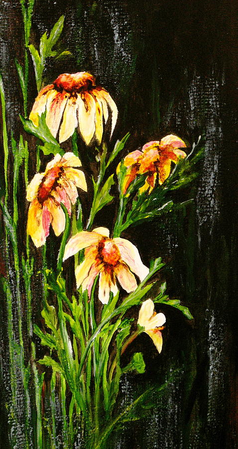 Daisy Delight Painting by Jo Anne Wyatt