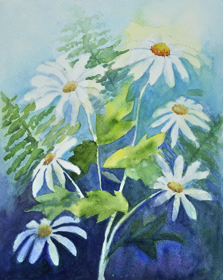 Daisy Delight  Painting by Sandy Fisher