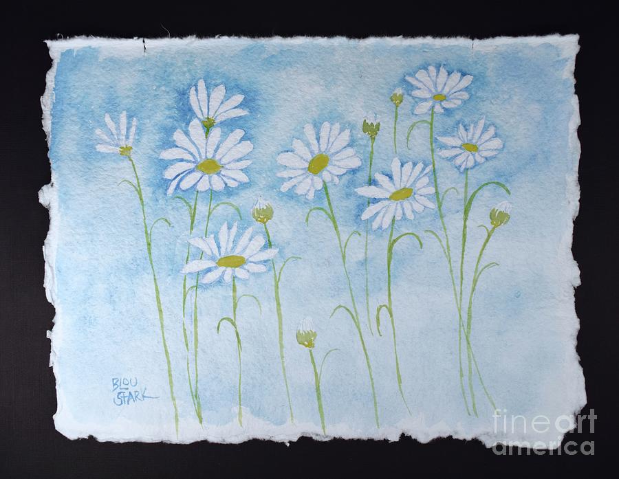 Daisy Love Painting by Barrie Stark
