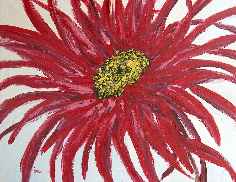 Daisy Painting by Pete Maier