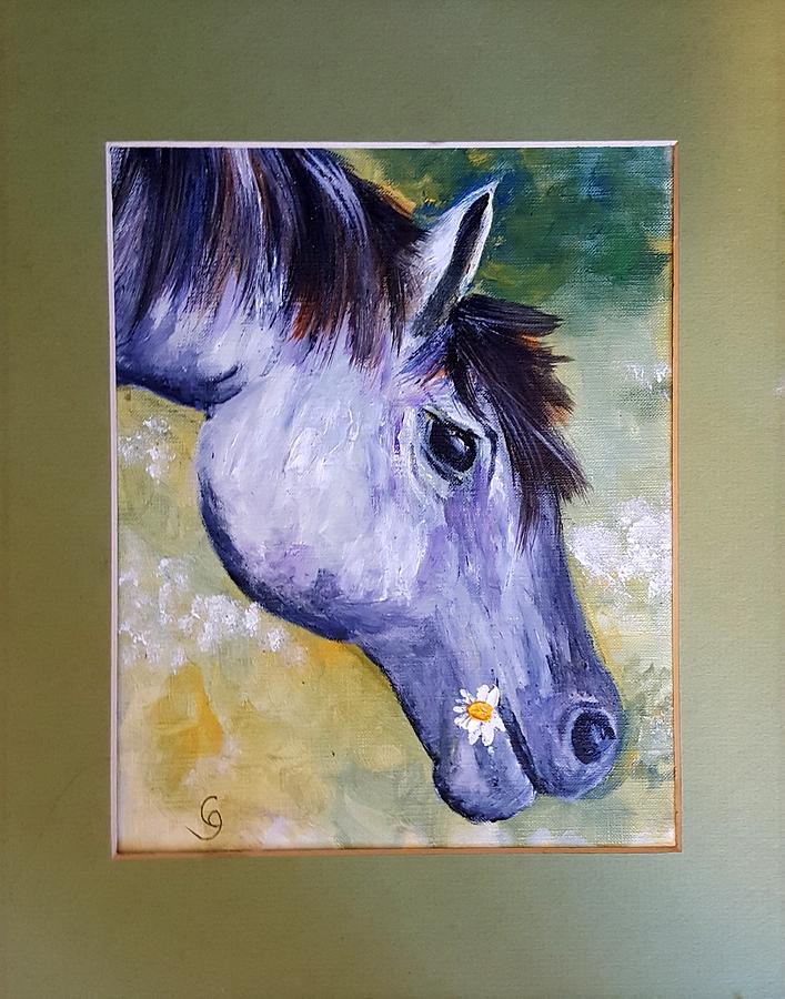 Daisy The Old Mare     52 Painting